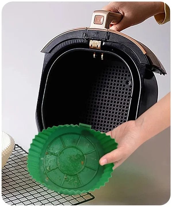 Siliconebakaer för Air Fryer (14x17x4,6 cm)