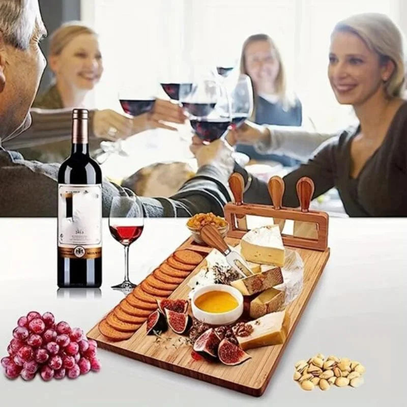 Multifunktionell Skärbräda Nanzhu Med 4 Skärverktyg