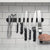 Väggmonterad magnetisk knivställ - Kraftfull magnetisk knivförvaring för köket - Kreativt magnetiskt knivstöd - Köksaccessoar