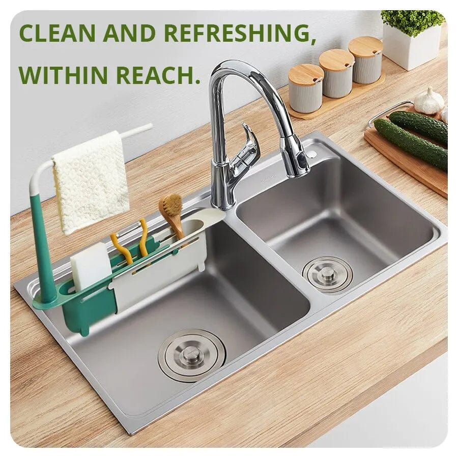 Retraktabel svampställ för kökskåp