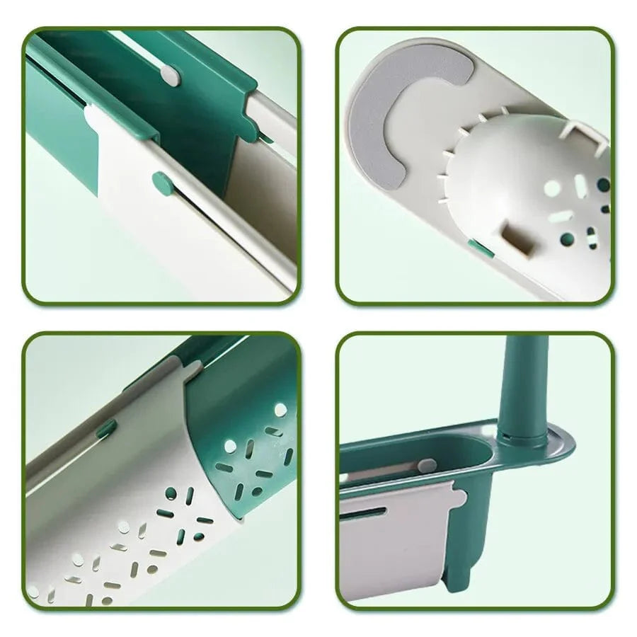 Retraktabel svampställ för kökskåp