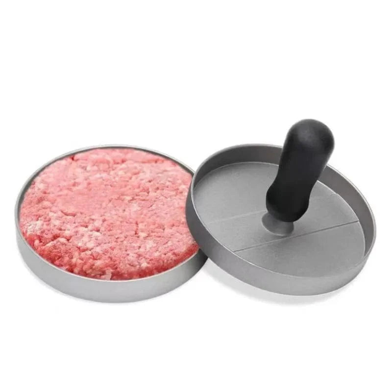 Antihäftande Burgerpress med Bakpapper i Svart