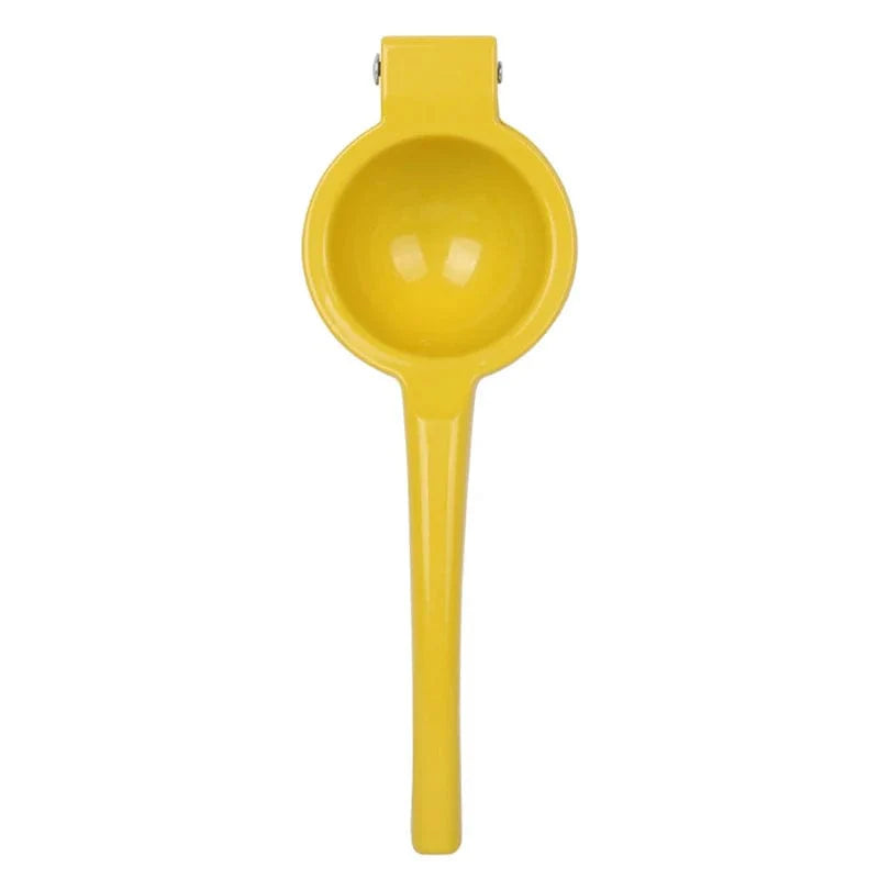 Manuell Citruspress i Aluminium för Citron- och Apelsinjuice - Gul