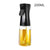 Sprayflaska för matolja 200ml/300ml - Miljövänlig & Praktisk Svart | 200 ml