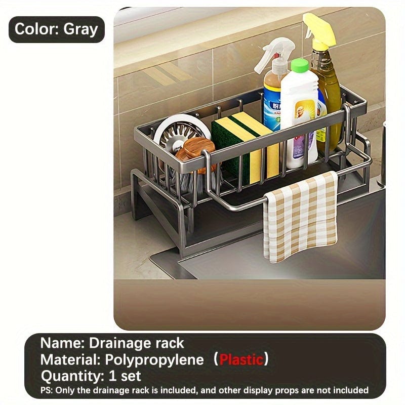 Spongeholder Kök Design Svart grå