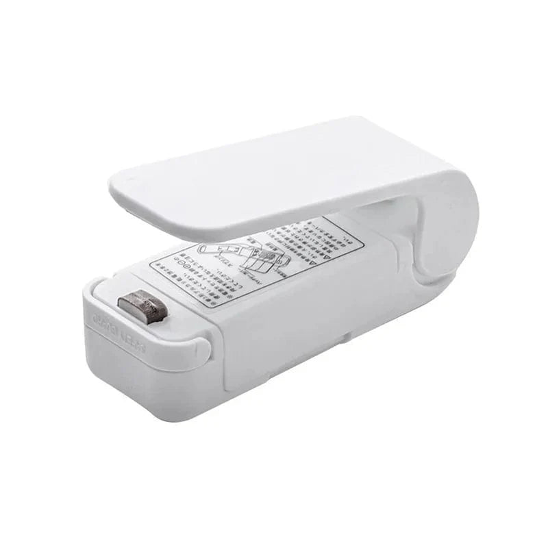 Bärbar livsmedelsförpackningsmaskin Köksprodukter Hem Gadgets 1PC Vit-B