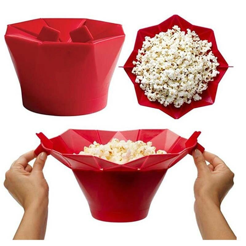 Återanvändbar popcornhink