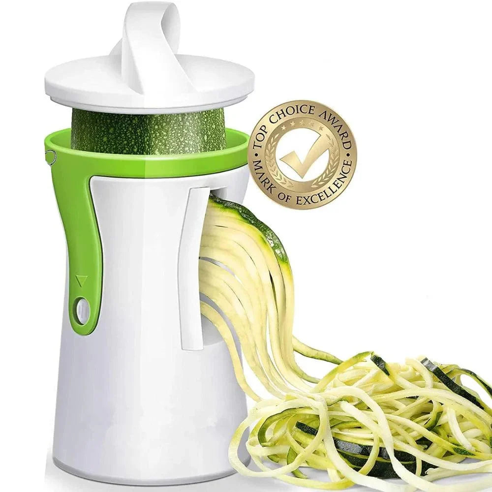 Spiralizer för Grönsaker i Rostfritt Stål - Zucchini Spaghettiskärare - Miljövänlig