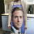 Köksförkläde med tryck Ryan Gosling - Kockservitörstillbehör - 50x75cm, Oxfordtyg - SQPILLW 14 / 68x95cm