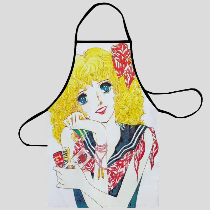 Köksförkläde Oxford i tyg för kvinnor - Förkläde för städning i hemmet med ficka