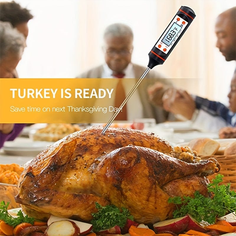 Köks-termometer med sond för livsmedel