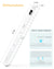 WILLED Rörelsesensor Skåpbelysning Batteri Display 60 LED Touch Light Bar Trådlös Uppladdningsbar Batteri Nattljus